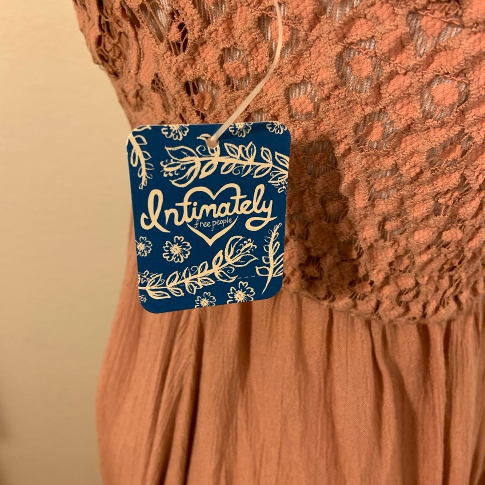 NWT Free People Mauve Adella Mini Slip - Picture 9 of 9